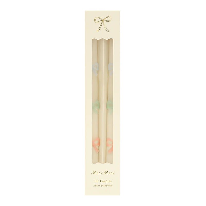 Multi Bow Taper Candles Candles Meri Meri