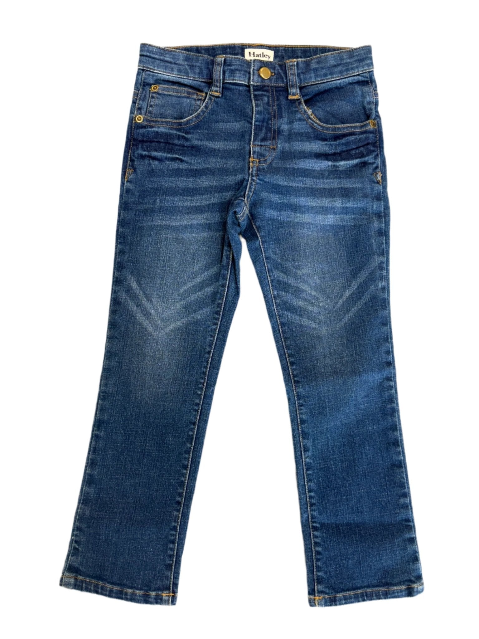 Navy Stretch Denim Pants Boys Pants Hatley
