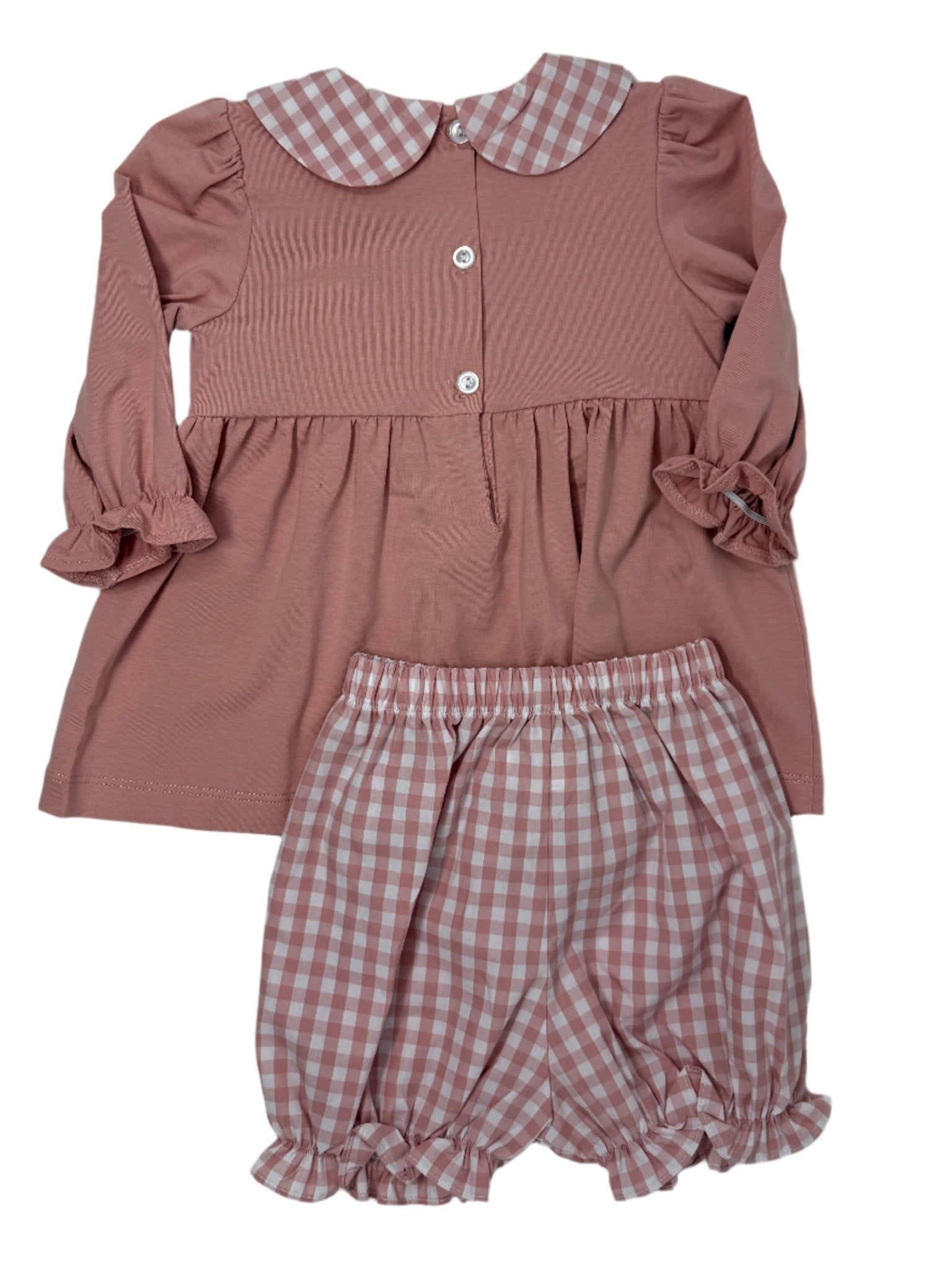 Noah's Ark Smocked Bloomer Set Girls Sets Banana Split