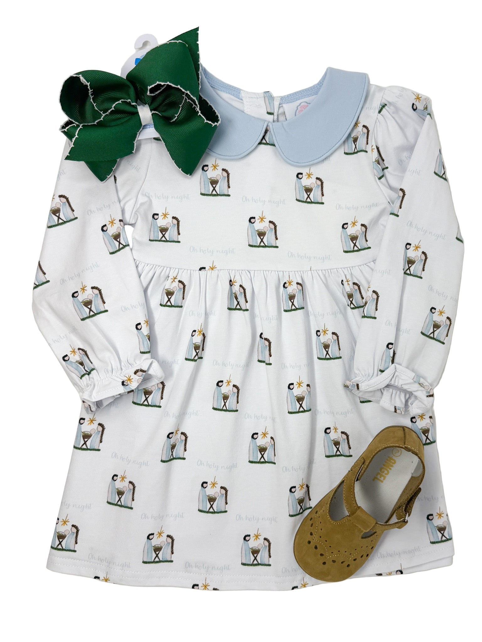 Oh Holy Night Girls Collins L/S Classic Dress Girls Play Dresses Cypress Row
