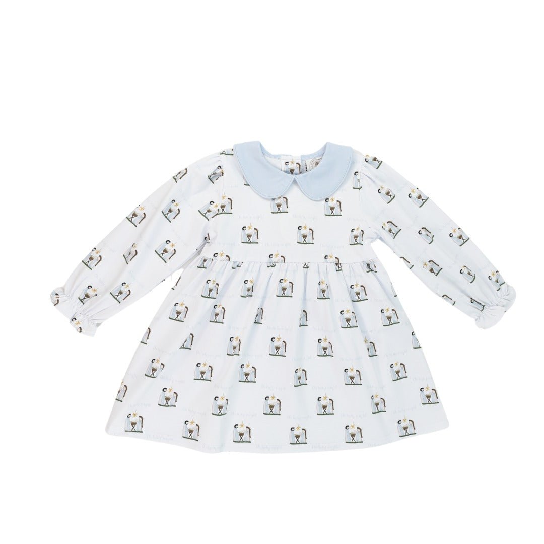 Oh Holy Night Girls Collins L/S Classic Dress Girls Play Dresses Cypress Row