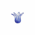 Onda Glass Cobalt Petite Vase Kitchen + Entertaining Vietri