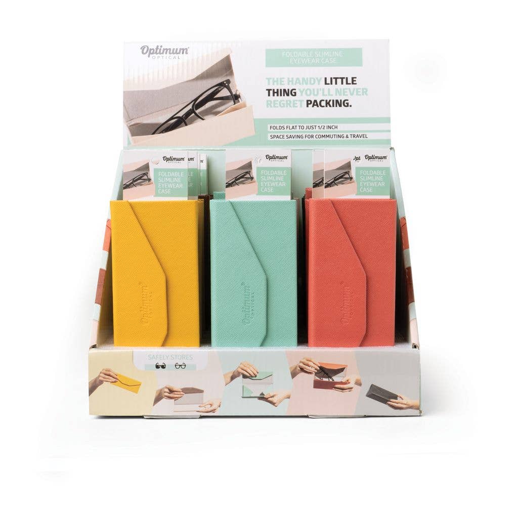Optimum Optical Foldable Slimline Eyewear Case Misc Accessories DM Merchandising