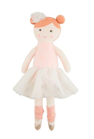 Orange Ballerina Doll Baby Accessories Mudpie