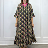 Orchard Dress - Berrywood Scroll Long Dresses Livro