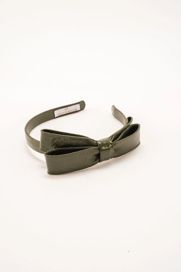 Paige Bow Headband - Assorted Hair Accessories Violet & Brooks