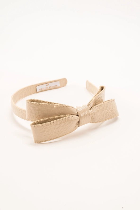 Paige Bow Headband - Assorted Hair Accessories Violet & Brooks