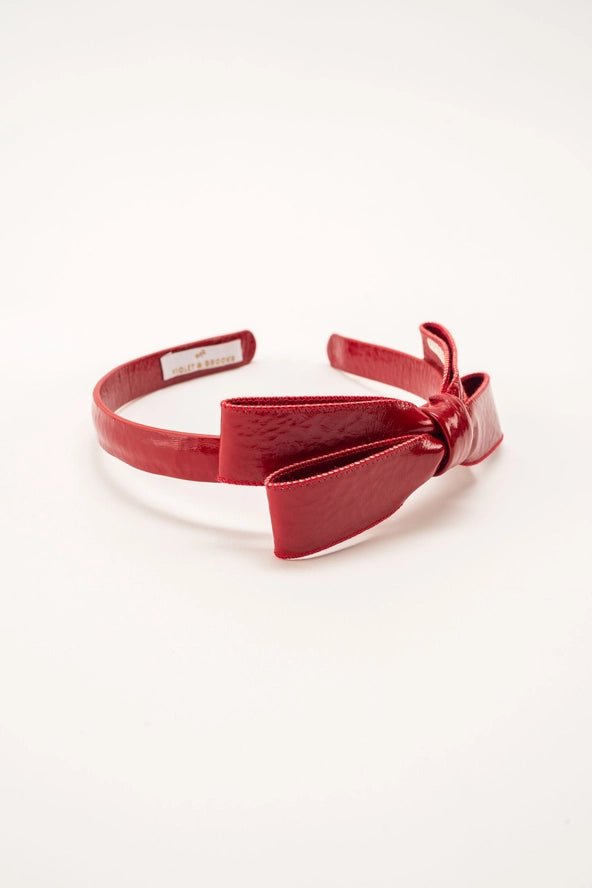 Paige Bow Headband - Assorted Hair Accessories Violet & Brooks