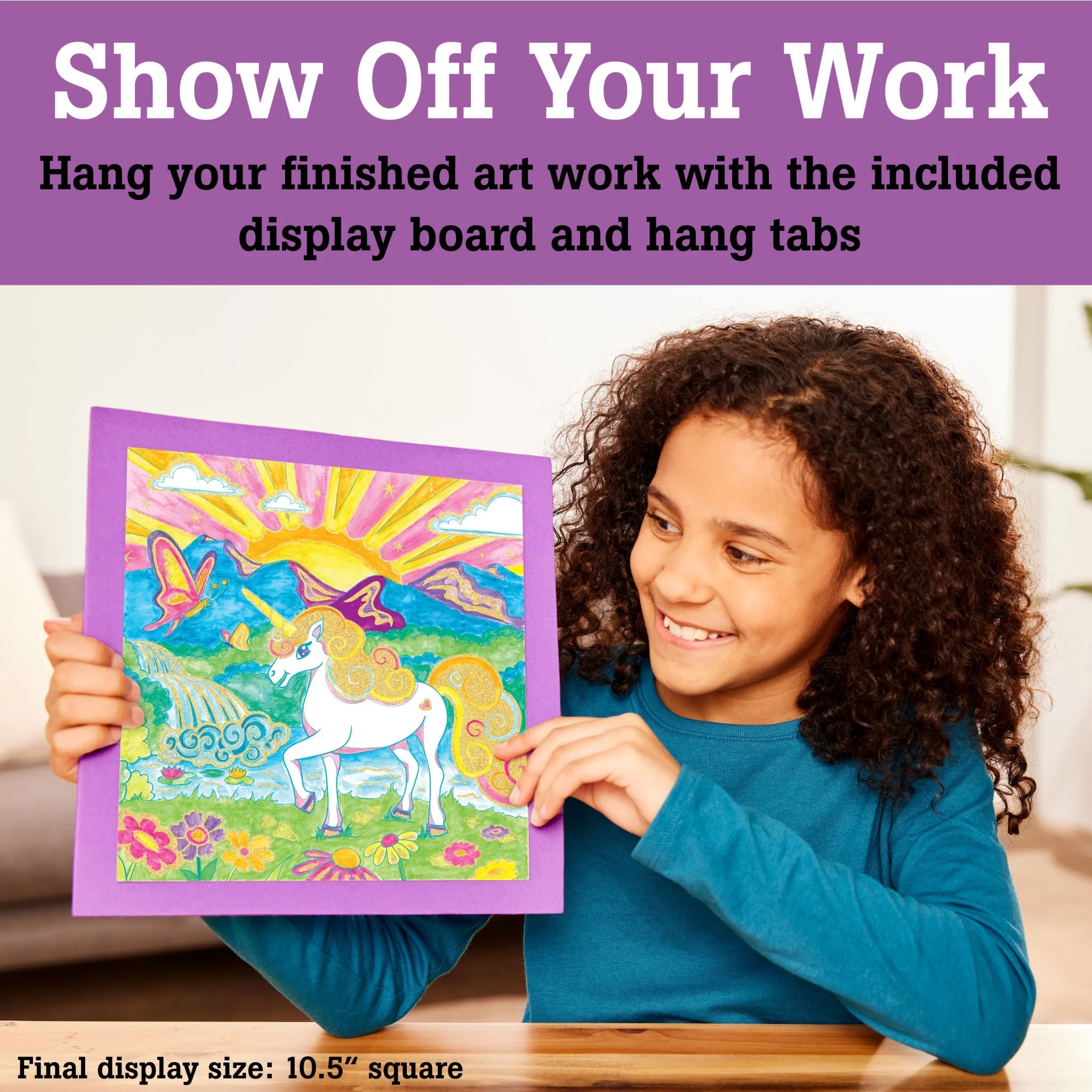 Paint by Number Unicorn Foil Fun Toys Faber Castell