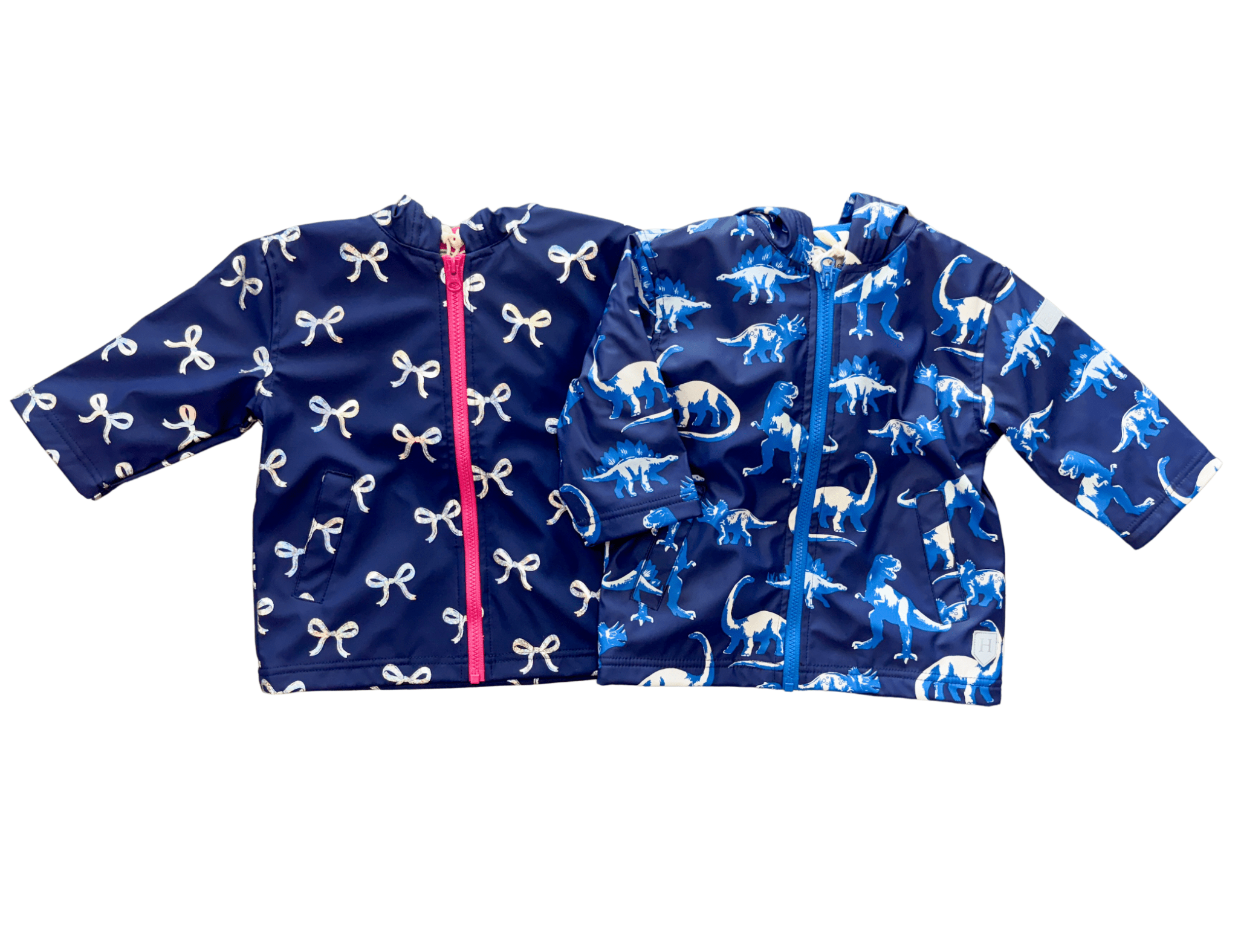 Painted Dinos Color Changing Rain Jacket - Sugar Babies Children's Boutique/Meg's Shoppe
