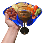 Party Plates - Set of 4 - White Kitchen + Entertaining Fancy Panz