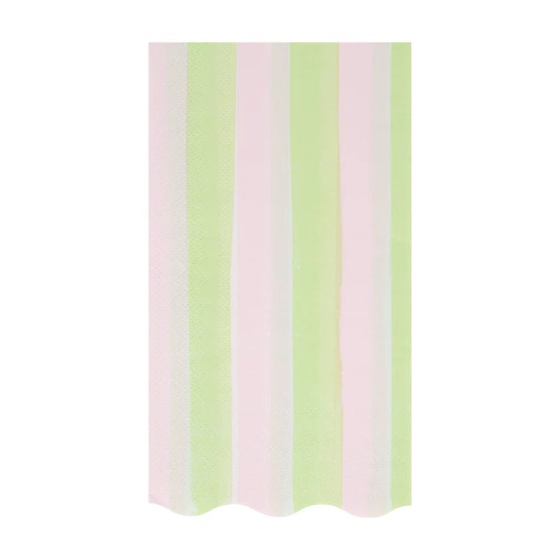 Pastel Stripe Guest Towels Kitchen + Entertaining Meri Meri
