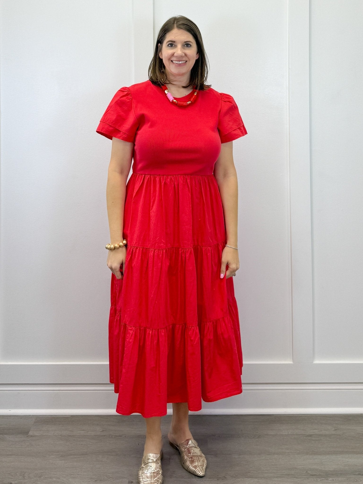 Patton T-Shirt Midi Dress