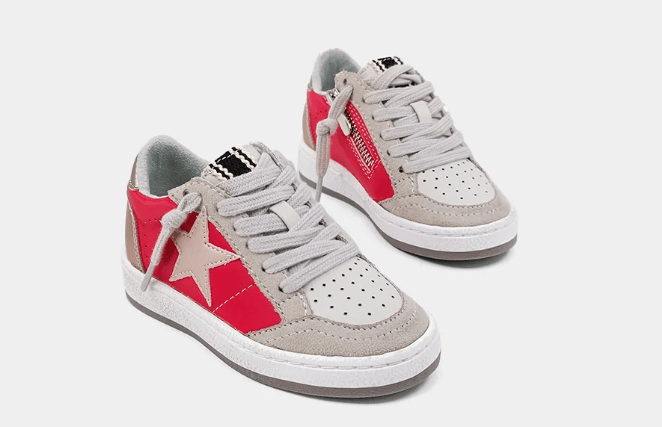 Paz Toddlers - Red Girls Shoes Shu Shop