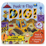 Peek-a-Flap DIG Book Books Cottage Door Press