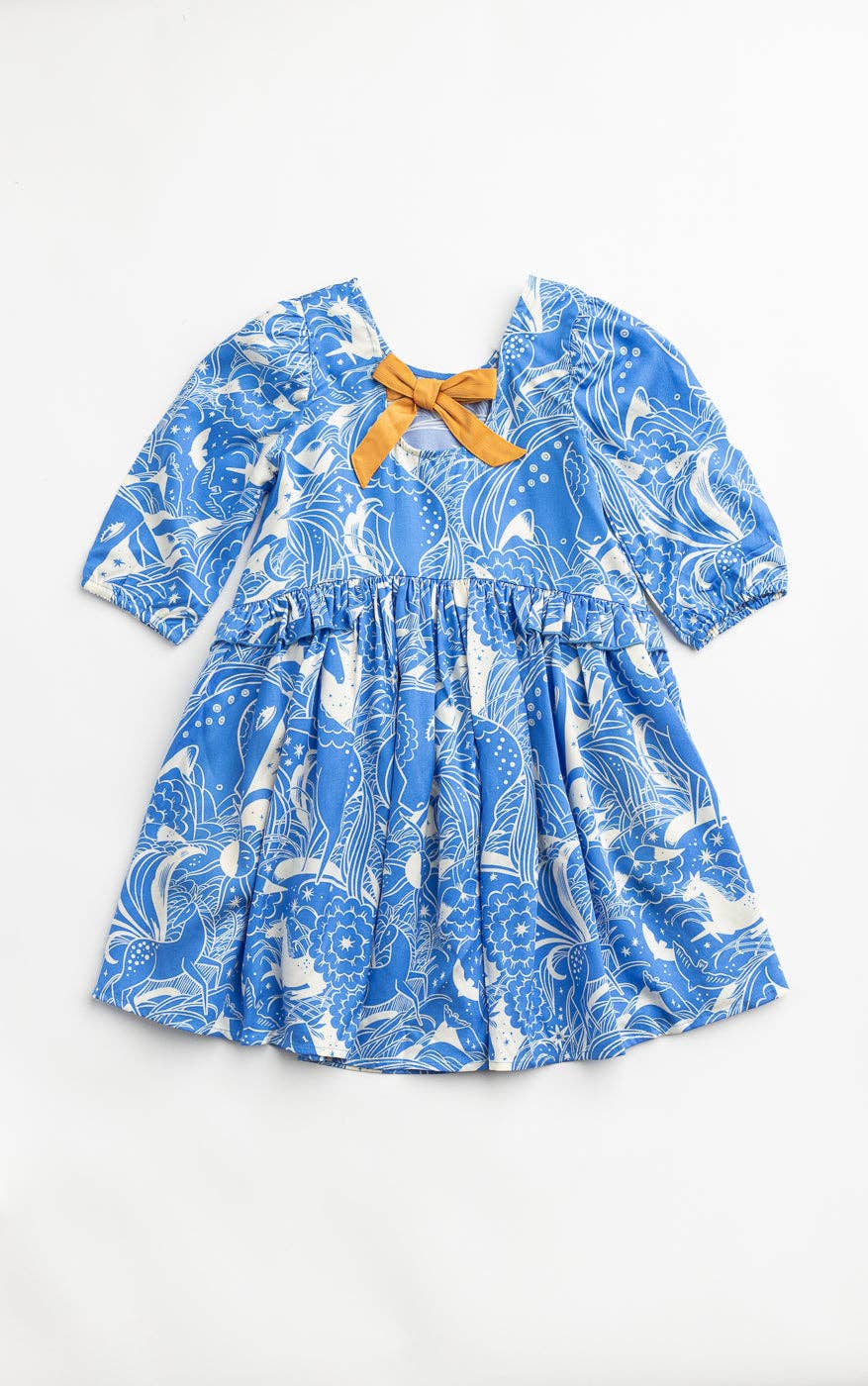 Pegasus Paisley Dress - Pegasus Paisley Girls Play Dresses Finding Foxtale