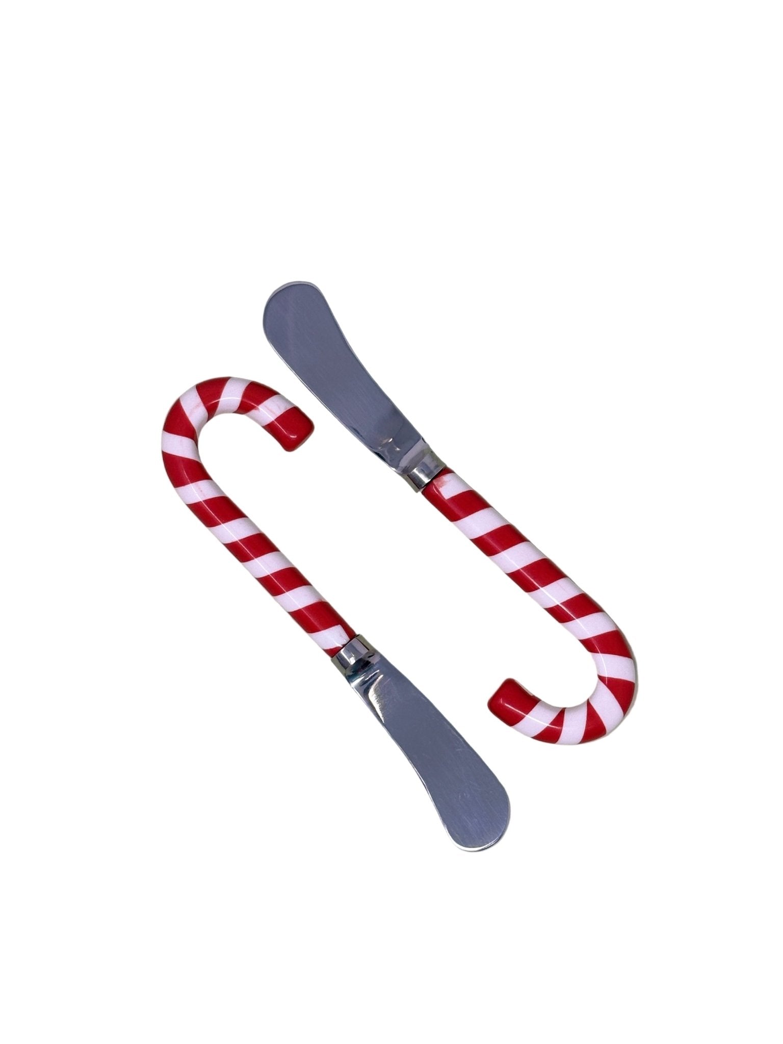 Peppermint Twist Candy Cane Spreader Seasonal Two's Company