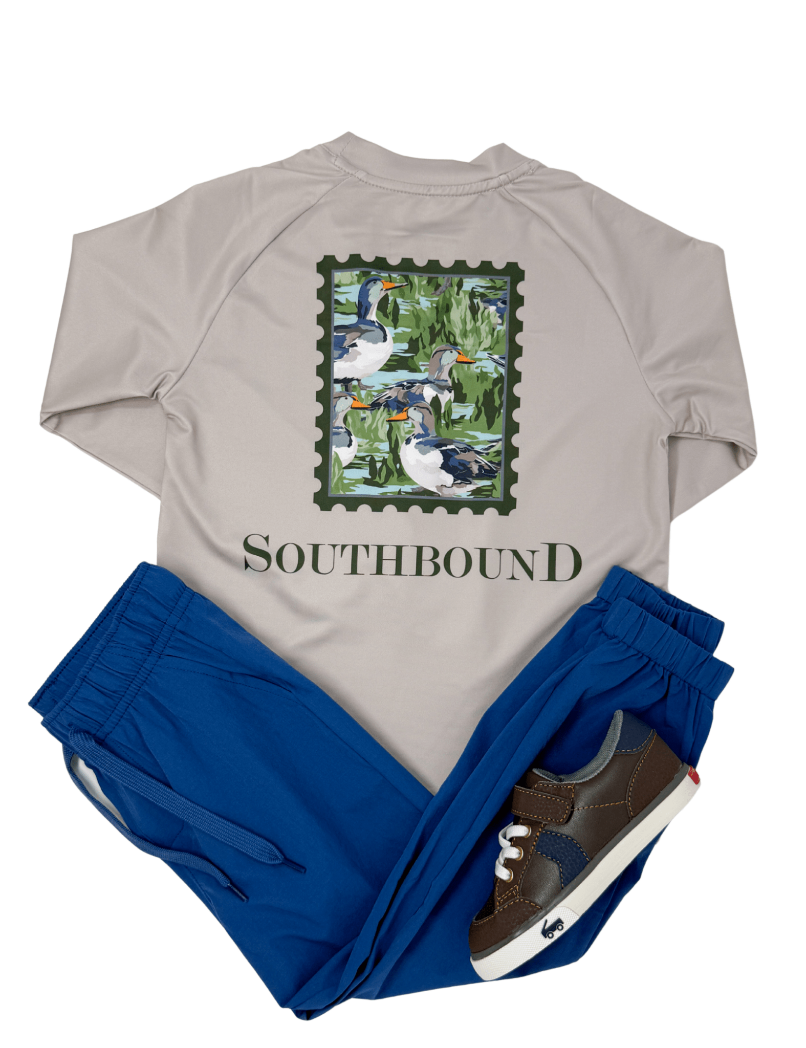 Performance Tee - Duck Stamp - Sugar Babies Children's Boutique/Meg's Shoppe