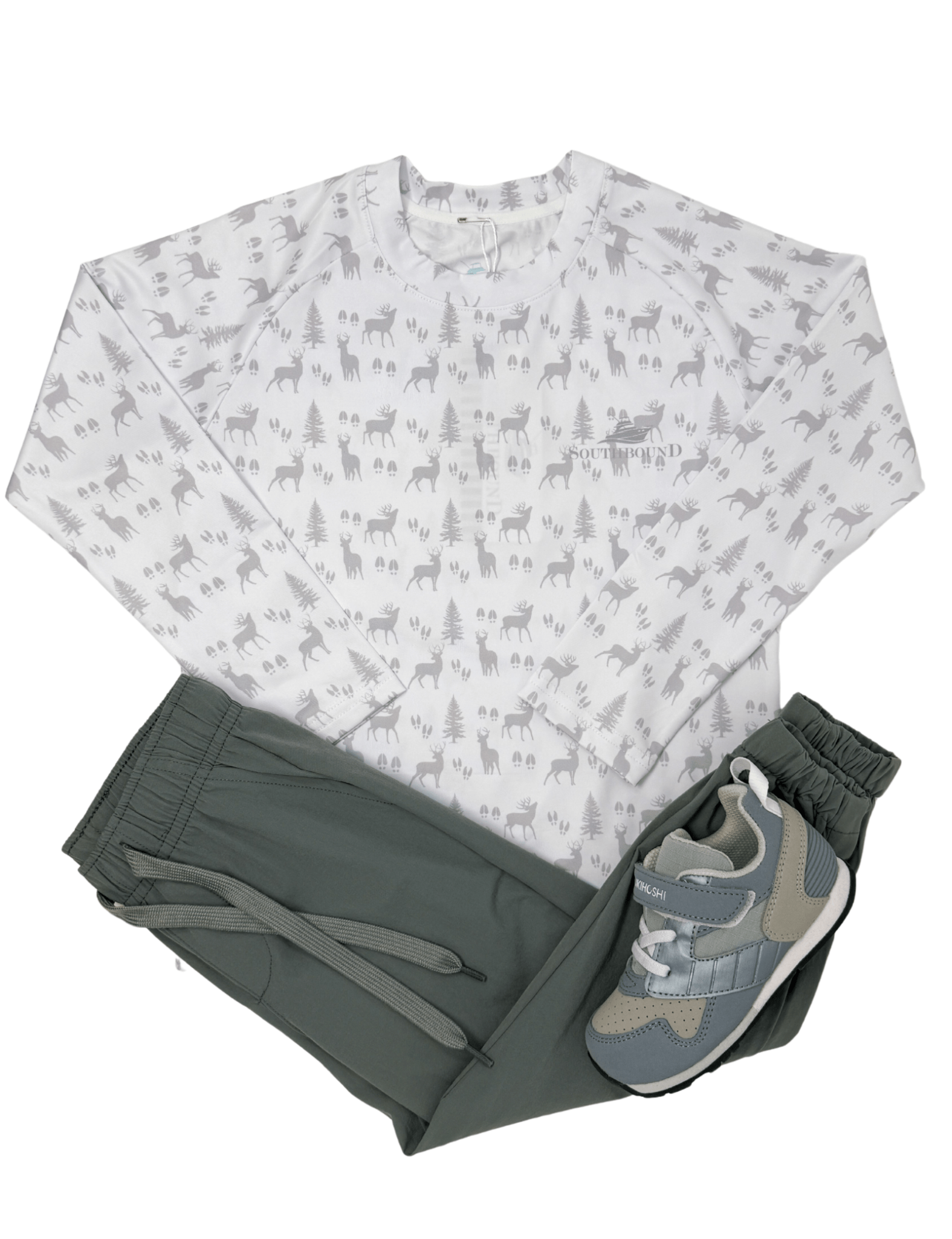 Performance Tee - Gray Hunting Boys Shirts + Polos Southbound