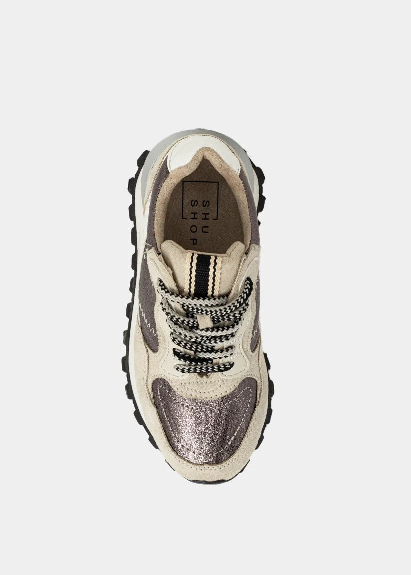 Phoebe Mini - Pewter Girls Shoes Shu Shop