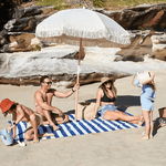 Picnic Blanket Large - Whitsunday Blue Textiles Dock & Bay