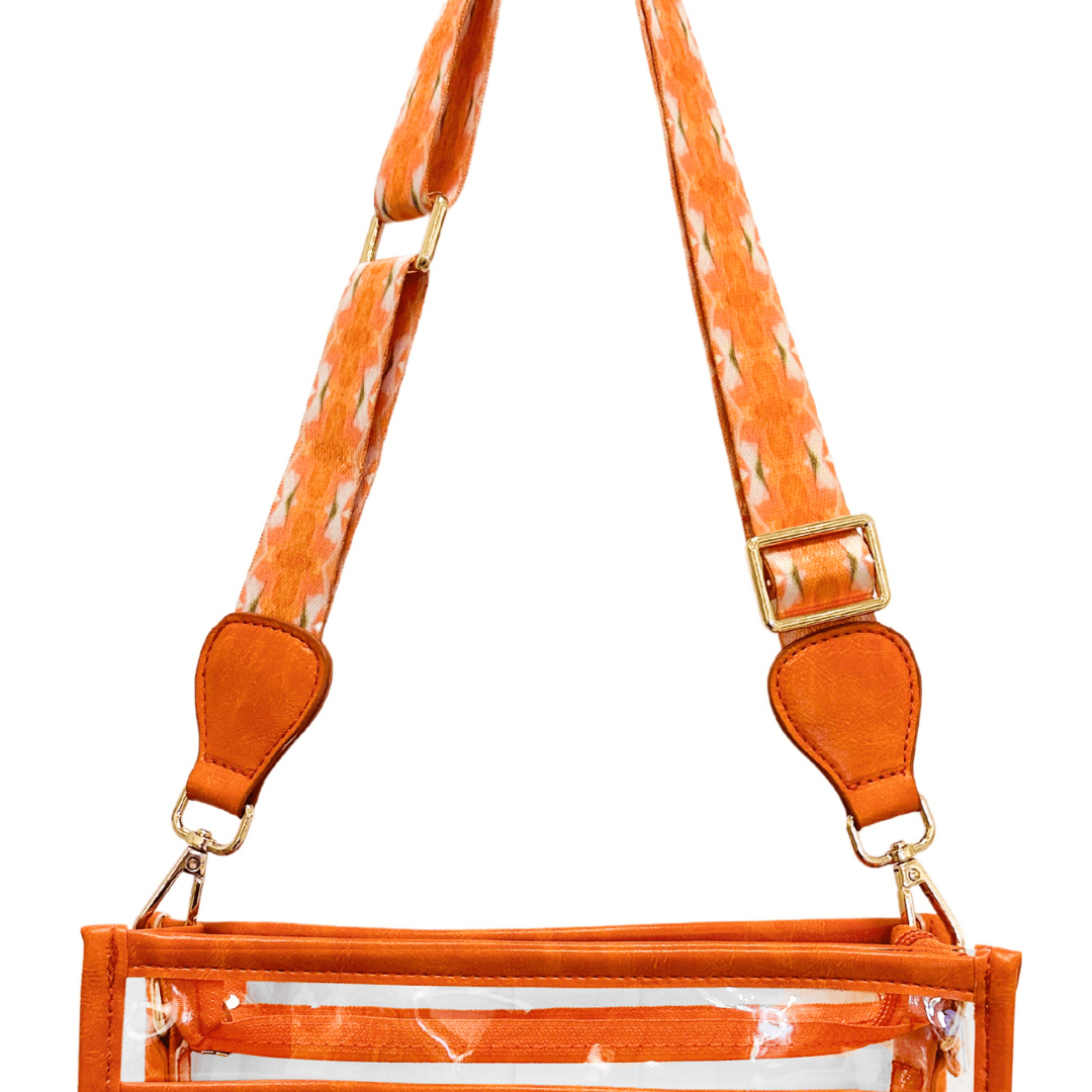 Pieces x Laura Park, Orange Blossom Stadium Bag Purses + Totes Laura Park Designs