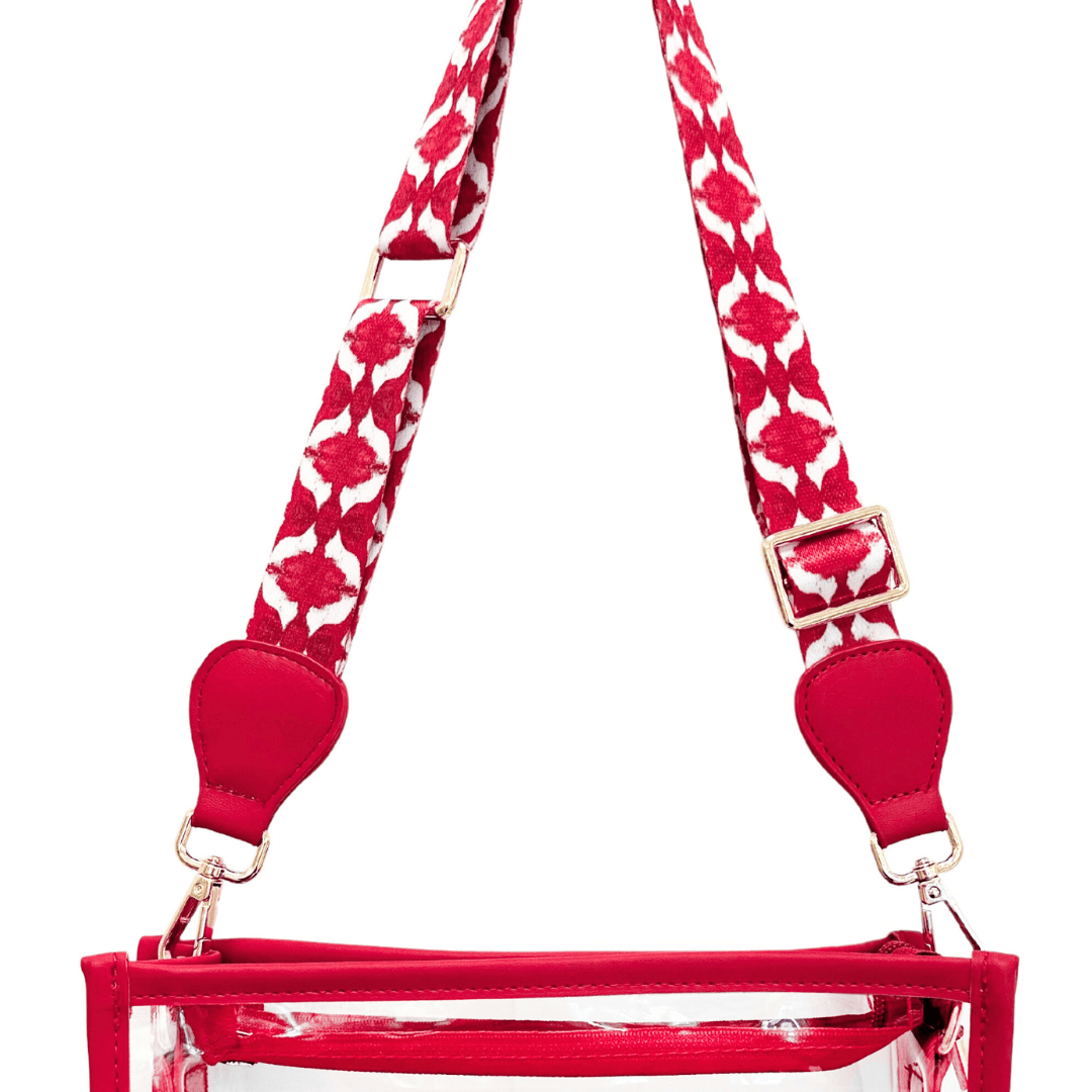 Pieces x Laura Park, Spice Market Red Stadium Bag Purses + Totes Laura Park Designs