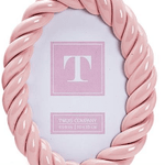 Pink Twist Photo Frame - 4x6 Home Decor Two's Company
