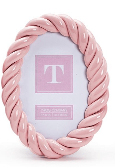 Pink Twist Photo Frame - 4x6 Home Decor Two's Company