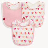 Pink XOXO Modal Bib 3-Pack Baby Accessories Magnetic Me