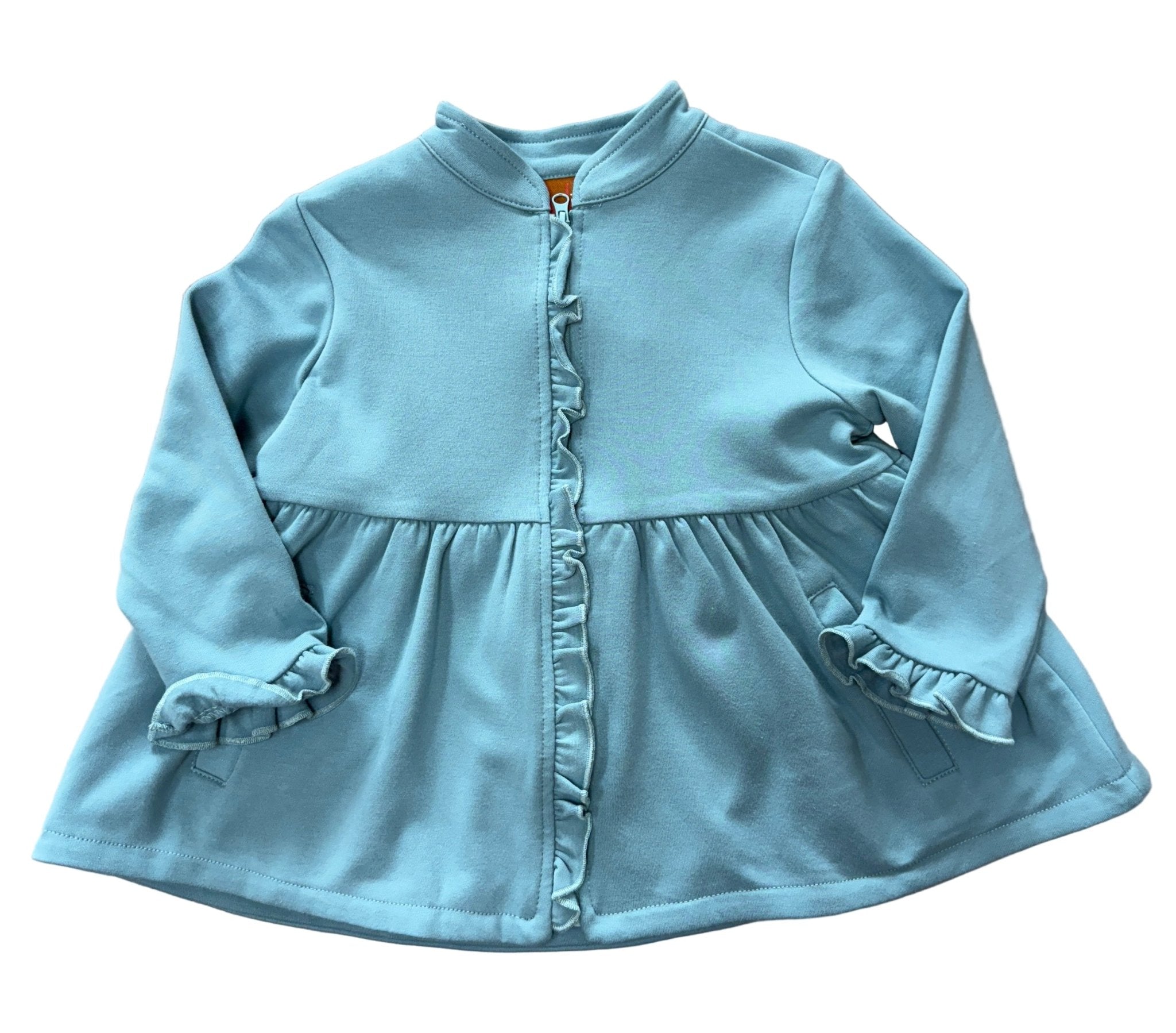 Piper Girls Jacket - Teal Girls Outerwear Millie Jay