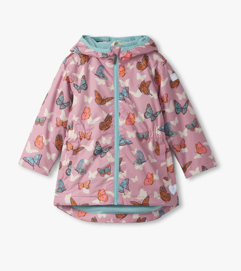 Pop-Out Butterflies Field Jacket Girls Outerwear Hatley