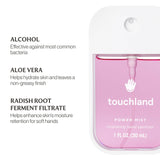 Power Mist Hydrating Hand Sanitizer - Berry Bliss Self-Care Touchland