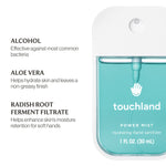Power Mist Hydrating Hand Sanitizer - Blue Sandalwood Self-Care Touchland