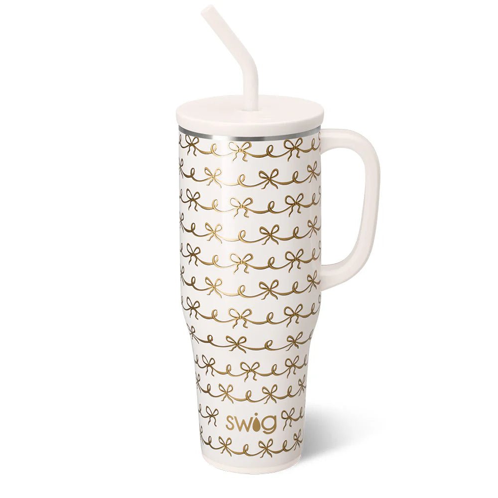 Pretty in Pearl Mega Mug Kitchen + Entertaining Swig