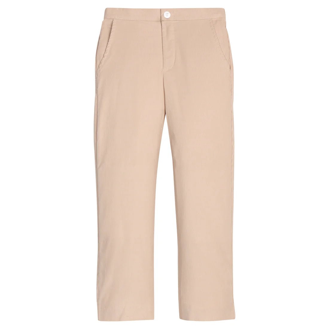 Pull On Pant - Stone Corduroy Boys Pants Little English