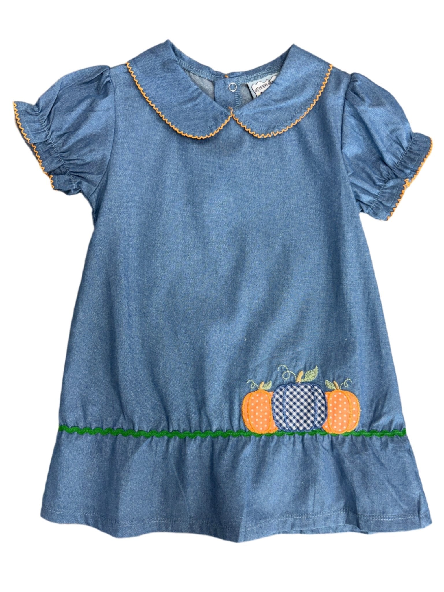 Pumpkin Patch Dress Girls Play Dresses Three Sisters