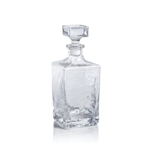 Punta Mita Hammered Glass Decanter Kitchen + Entertaining Zodax