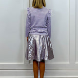Sadie Top - Sugarplum Stripe Girls Tops + Tees Bisby