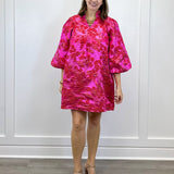 Radiant Rose Brocade Mini - Sugar Babies Children's Boutique/Meg's Shoppe