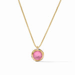 Rainbow Delicate Necklace - Iridescent Tourmaline Pink Necklaces Julie Vos
