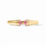 Rainbow Demi Cuff - Iridescent Tourmaline Pink Bracelets Julie Vos