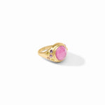 Rainbow Statement Ring - Iridescent Tourmaline Pink - Size 7 Rings Julie Vos