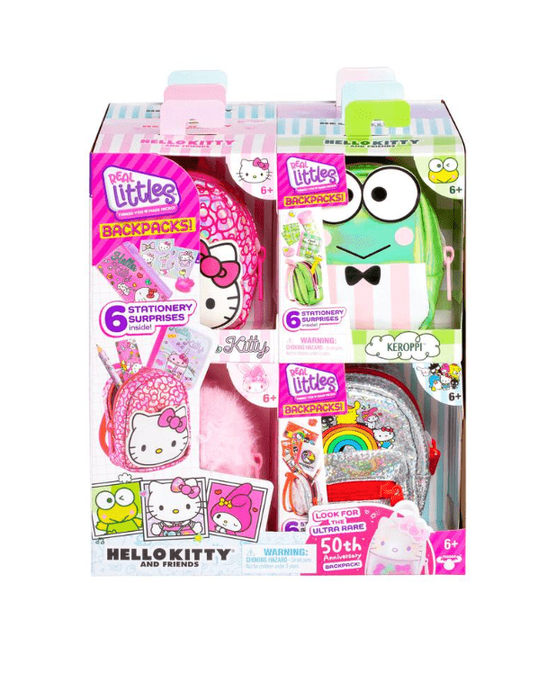 Real Littles Backpacks - Hello Kitty Toys License 2 Play