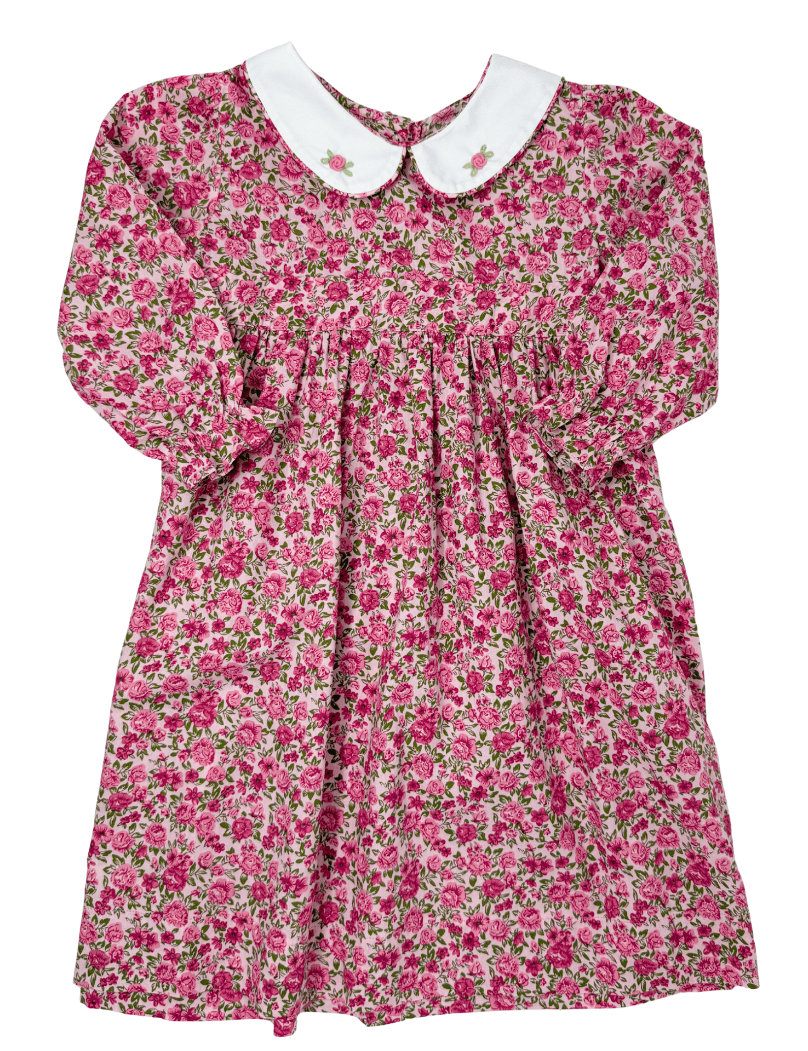 Regina Printed Floral Girl Dress Girls Play Dresses Sweet Dreams
