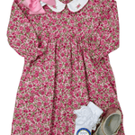 Regina Printed Floral Girl Dress Girls Play Dresses Sweet Dreams