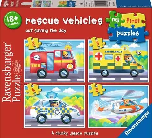 Rescue Vehicles Jigsaw Puzzles Toys Ravensburger