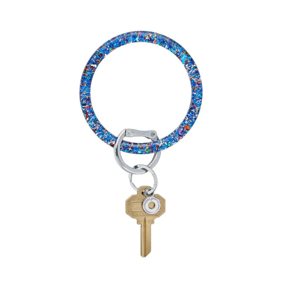 Resin Big O Key Ring - Funfetti Key Rings O-Venture