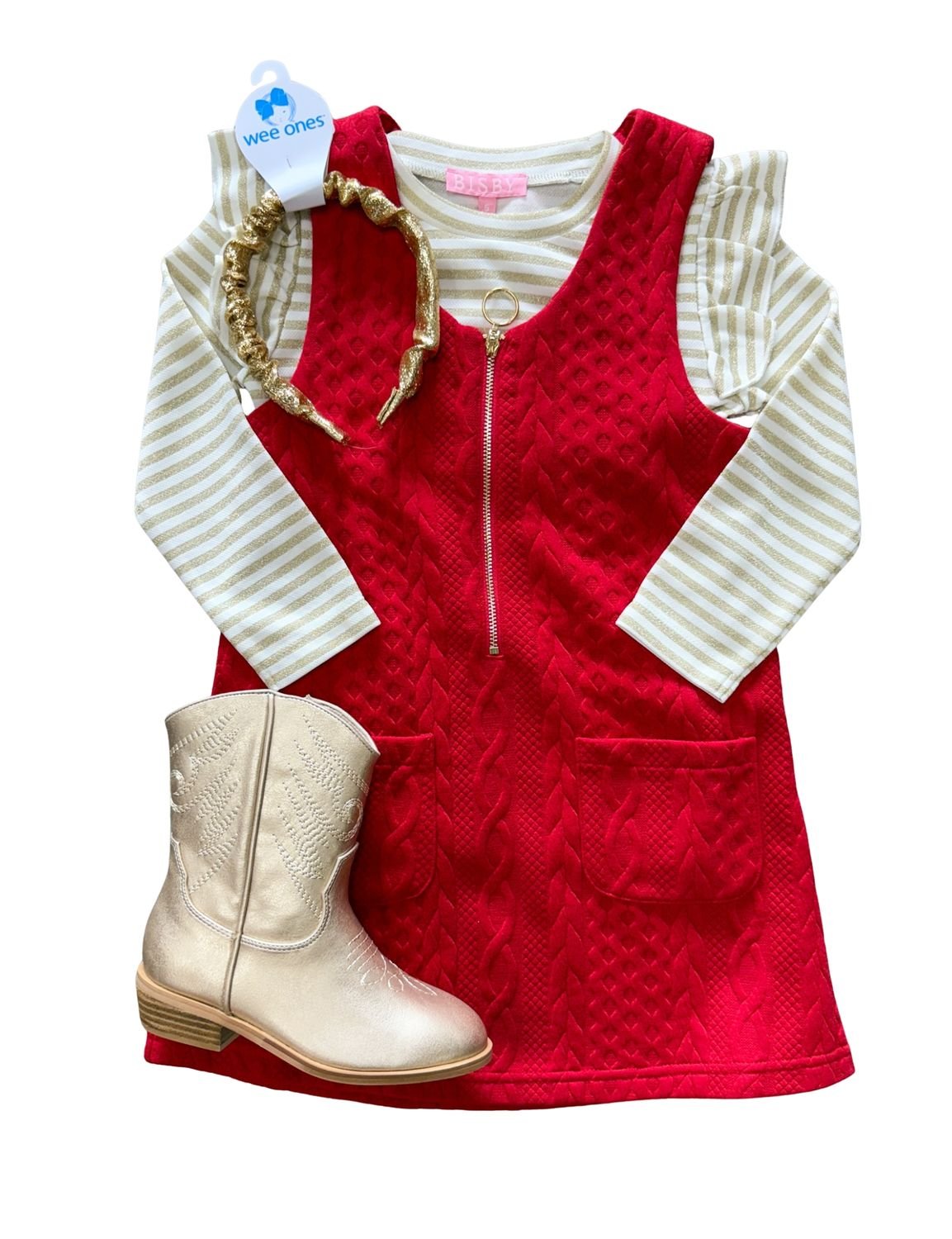 Retro Jumper - Cherry Girls Play Dresses Bisby