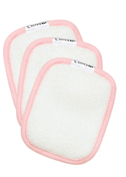 Reusable Makeup Removers Pack of 3 - Malibu Pink Self-Care Dock & Bay
